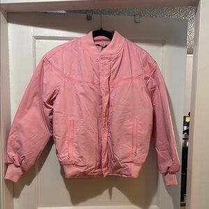 Pink Bomber Jacket